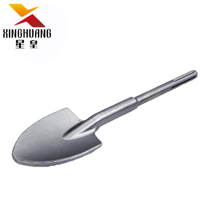 SDS-MAX 五坑长柄大半圆凿电锤凿击混泥土挖坑长柄大五坑铲