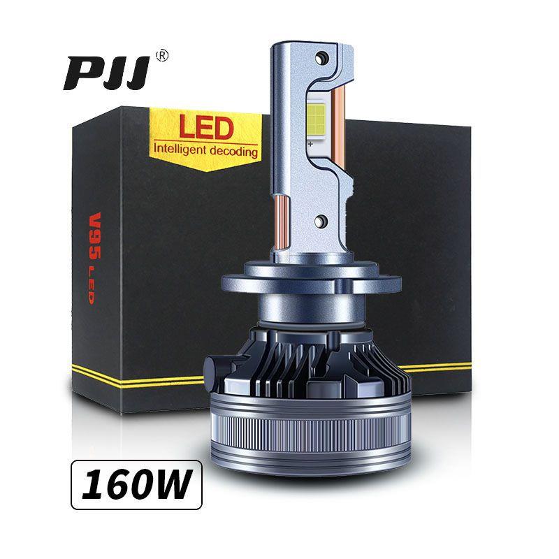 透镜专用汽车led大灯 D2H超亮疝氙灯改装H4无损替换汽车led照明灯