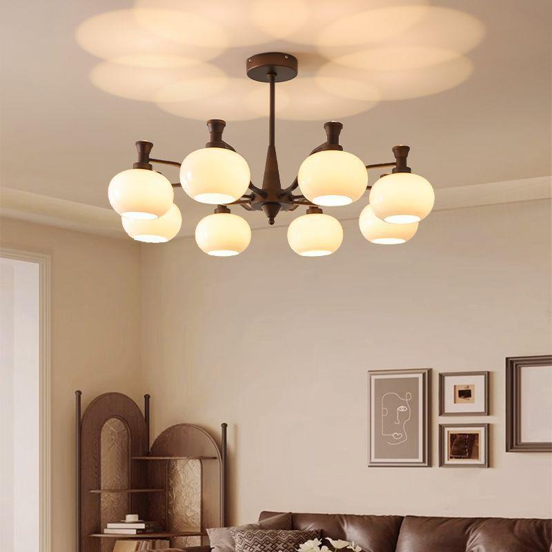 中古风客厅吊灯美式大厅主灯法式书房灯餐厅灯南洋风房间卧室灯具