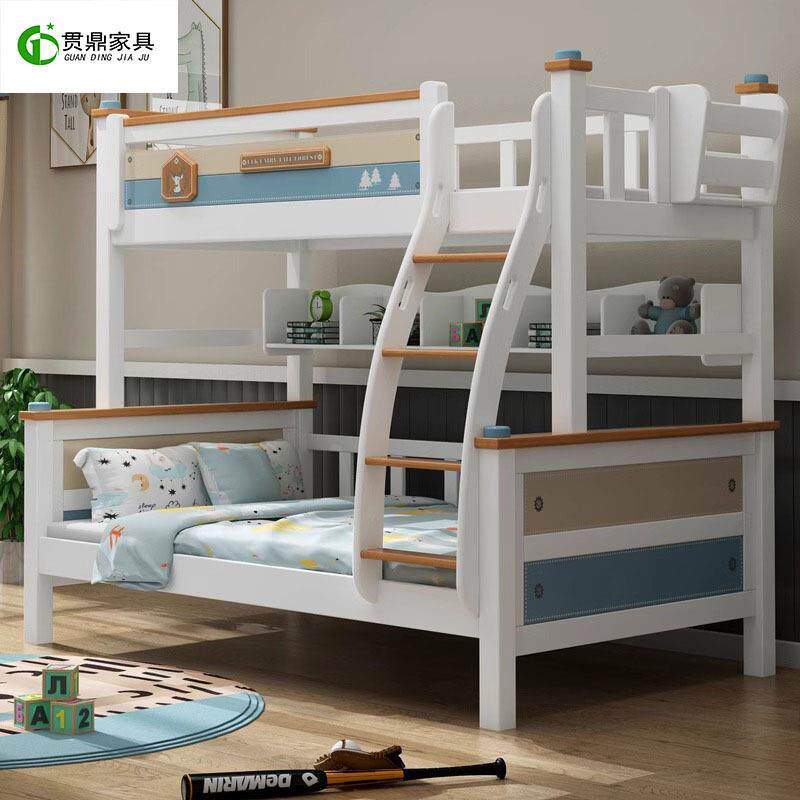 全实木儿童上下铺双层床多功能子母床高低床双层床经济型上下床