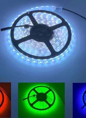 2835 12v24vled灯带自粘双色灯条线条灯婚礼橱柜衣柜照明