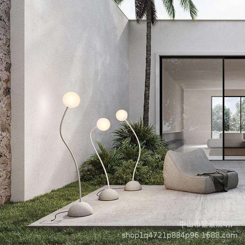 户外防水设计师款庭院灯装饰花园别墅草坪灯室外创意氛围落地灯