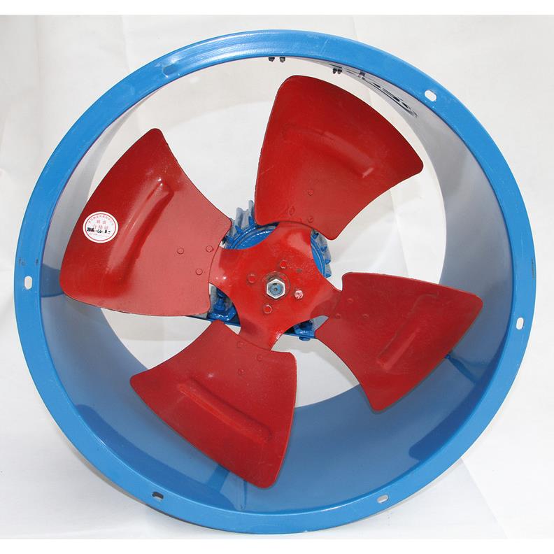 山东生产800mm喷塑大风量防爆除尘排烟通风屋顶轴流风机管道风机