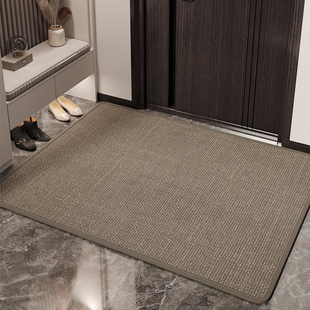 简约轻奢入户门地垫2024新款 耐脏除尘防摔地毯防滑大门口进门脚垫