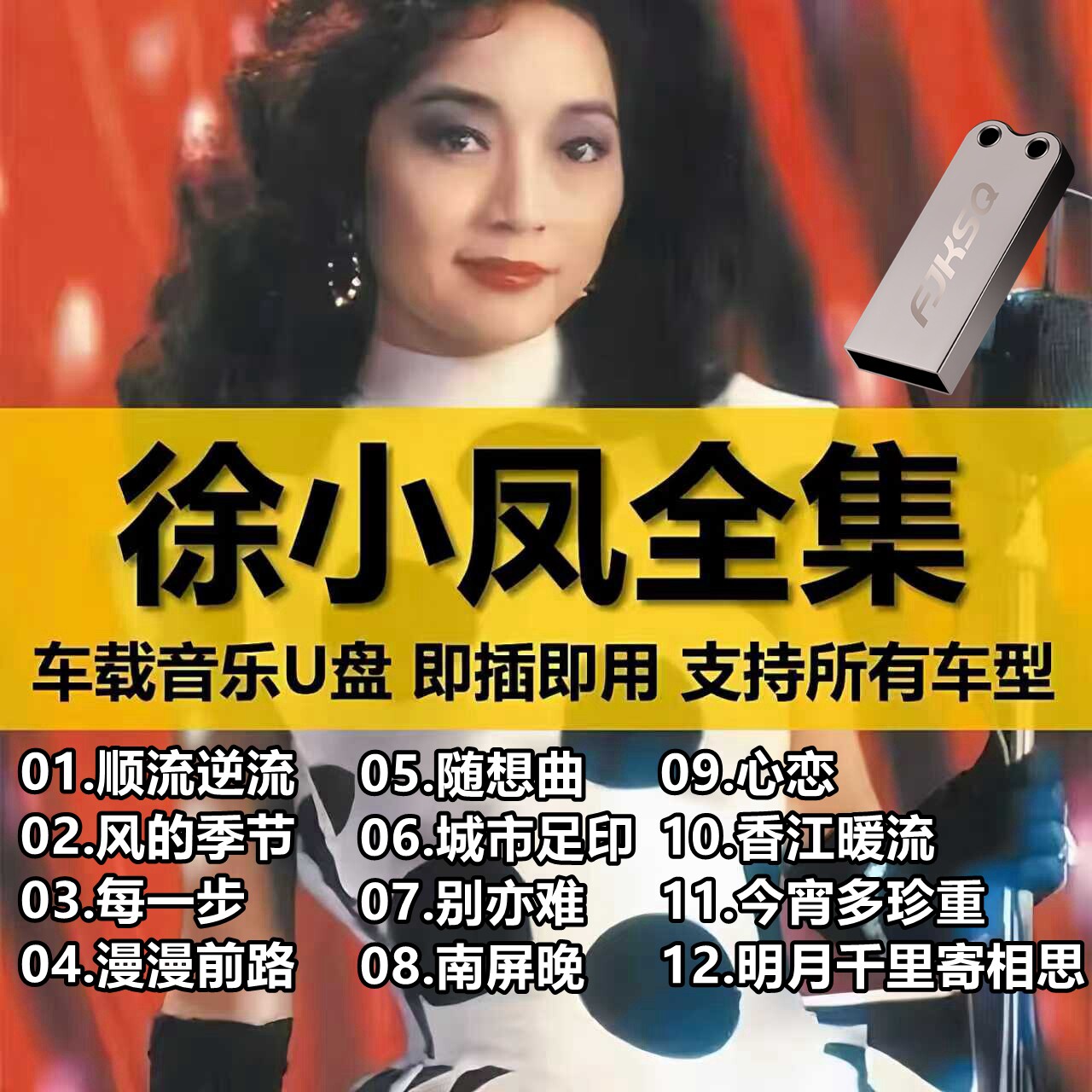 【车载U盘--徐小凤全部歌曲】