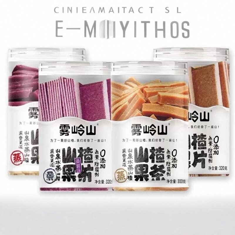 雾岭山山楂果片原味山楂片山楂条桑梅味果干蜜饯开胃酸甜零食罐装