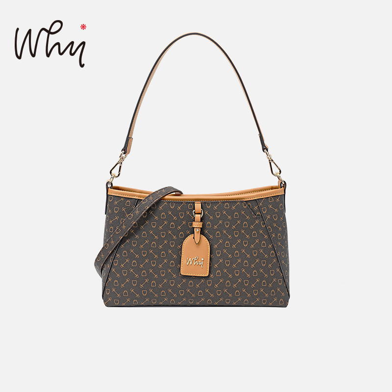 WHY单肩腋下包大容量休闲通勤