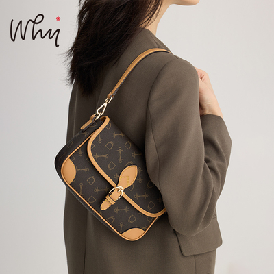 WHY单肩腋下包通勤小方包斜挎包