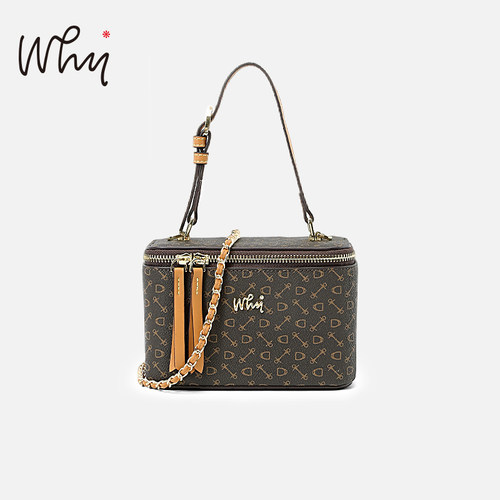 WHY盒子包小尺寸时尚链条斜挎包