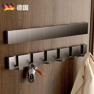 德国免打孔隐形挂钩进门玄关入户门后挂衣钩卫生间厨房挂衣架壁挂