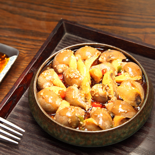 捞汁鲍螺500g/桶 麻辣老婆脚渤海湾特产深海鲍鱼螺顺丰