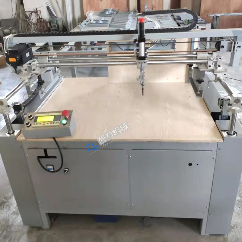 自动升降丝印机布料丝印机对联围裙丝印机纸箱瑜伽垫大型丝印机