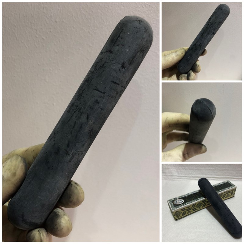 老胡开文徽墨 老墨条墨块墨锭陈墨古墨半油烟 圆柱墨