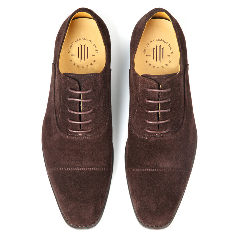 英伦商务正装真皮鞋男鞋三接头45尖头46大尺码47翻毛35反绒36小码