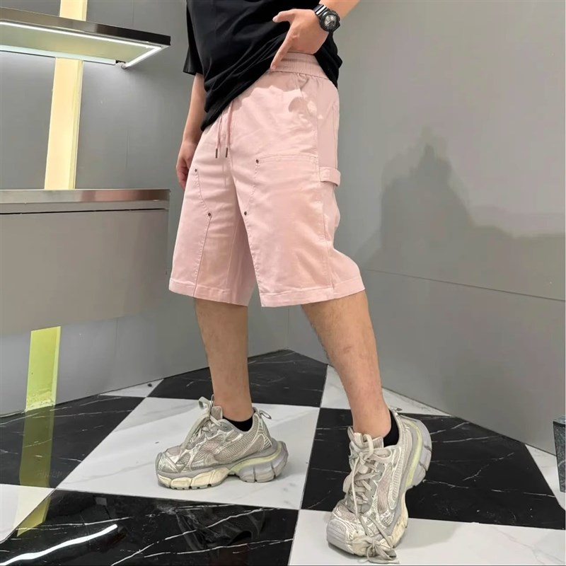 夏季新款大码男装休闲裤宽松直筒五分裤胖子加肥加大码运动短裤潮