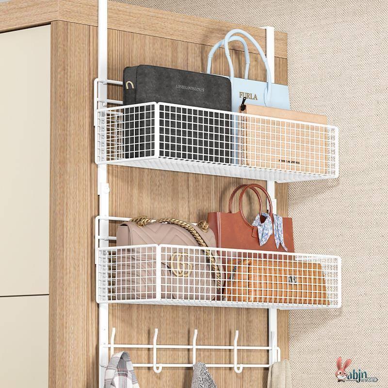 冰箱置物架侧收纳挂架侧壁挂钩悬挂置物篮侧面杯子储物架厨房挂篮