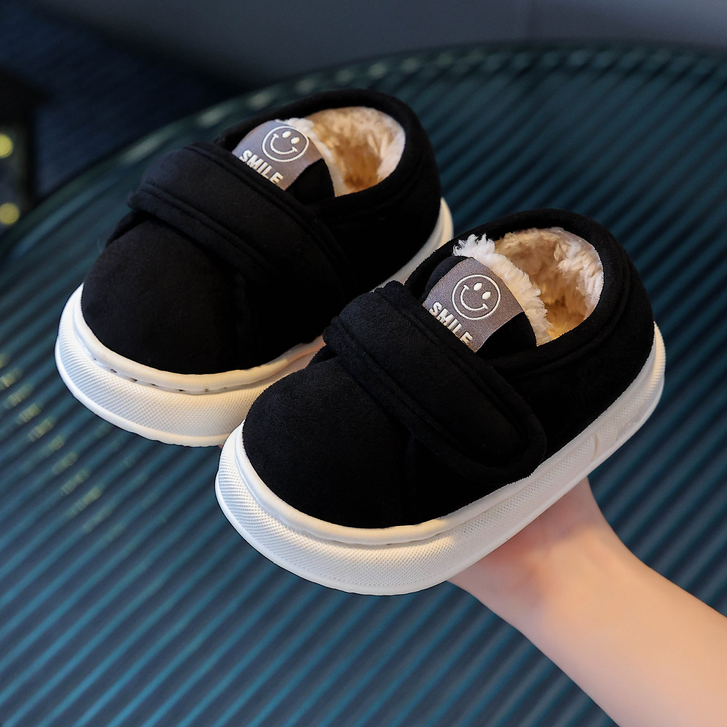 儿童棉拖鞋冬季加绒加厚居家保暖室内棉鞋男童可爱包跟女童亲子鞋,居家布艺,居家亲子拖鞋,淘宝优惠券,粉丝福利购,淘宝优惠卷