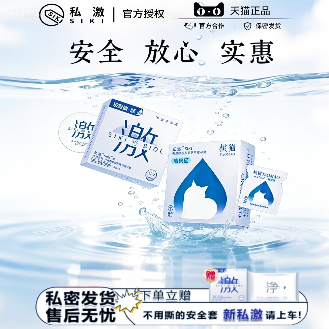 裸入感超薄003玻尿酸SIKI私激