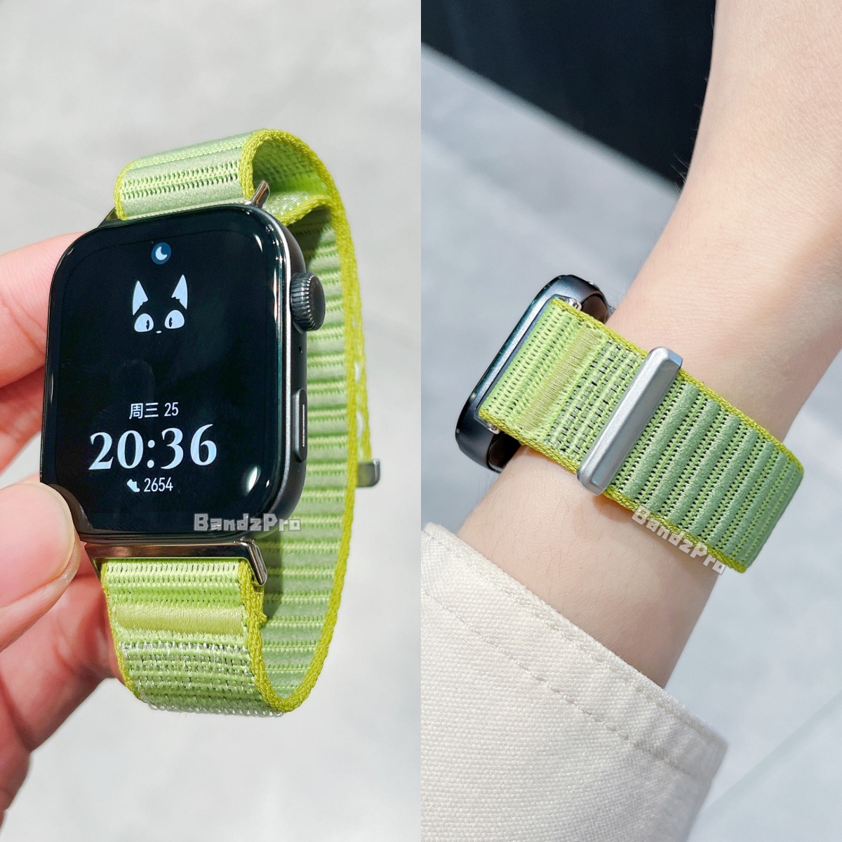 适用华为Fit系列一体式尼龙表带