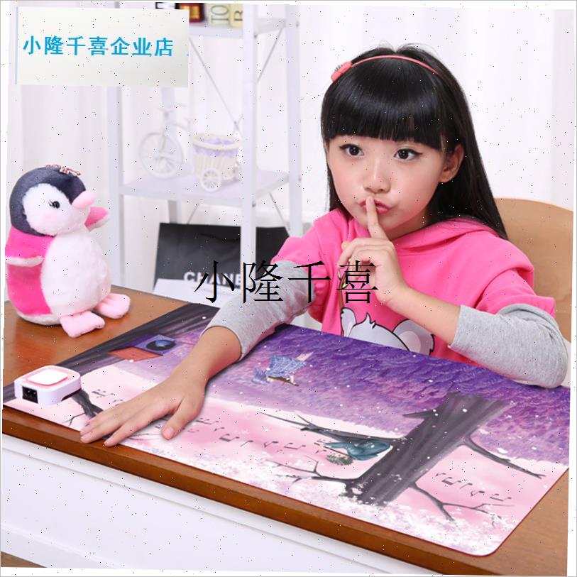 l办公室取暖神器桌k面电脑台式暖桌垫发热鼠标加热写字保暖手女