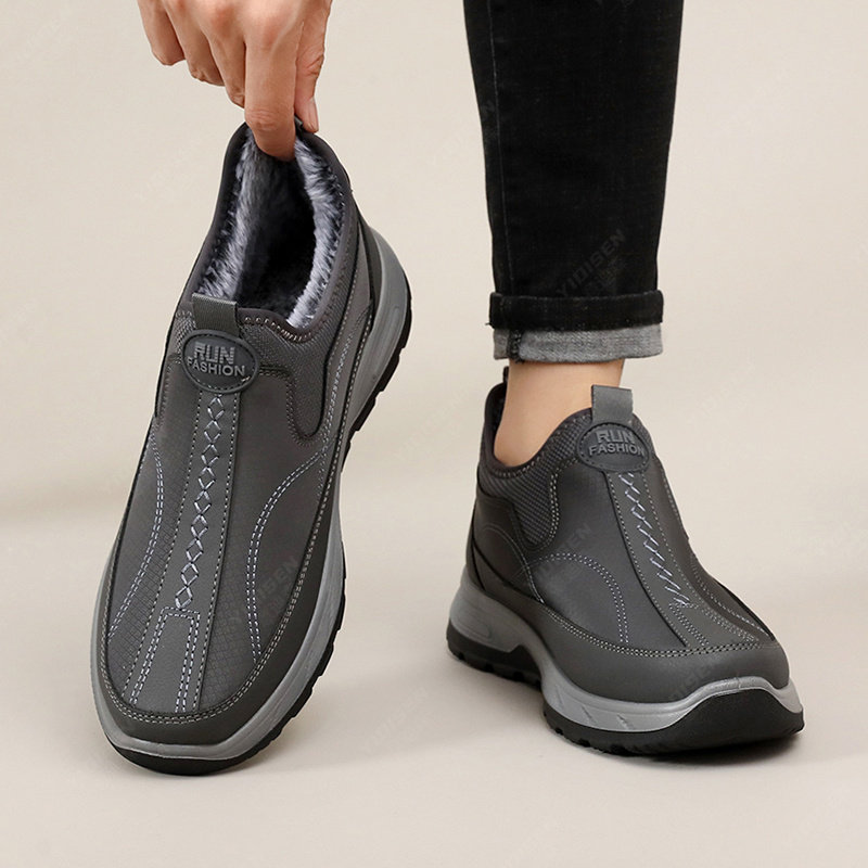 意迪森老北京布鞋男加绒加厚保暖雪地靴冬季一脚蹬防滑防寒爸爸鞋,流行男鞋,时尚雪地靴,淘宝优惠券,粉丝福利购,淘宝优惠卷