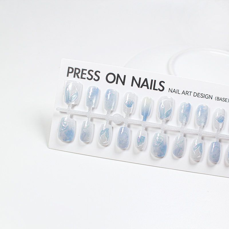 【皎珑】夏季新款猫眼梦幻蓝色