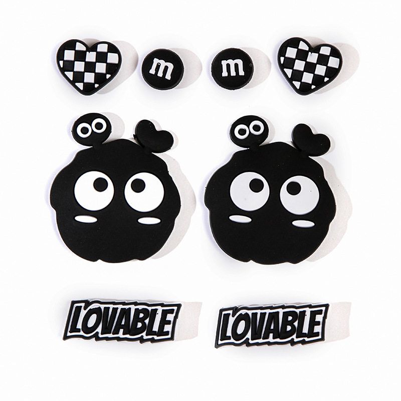 洞洞鞋女diy鞋扣可爱适配ins通