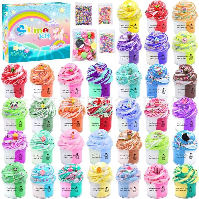 源头厂家34pcs30ml棉花泥低硼泥