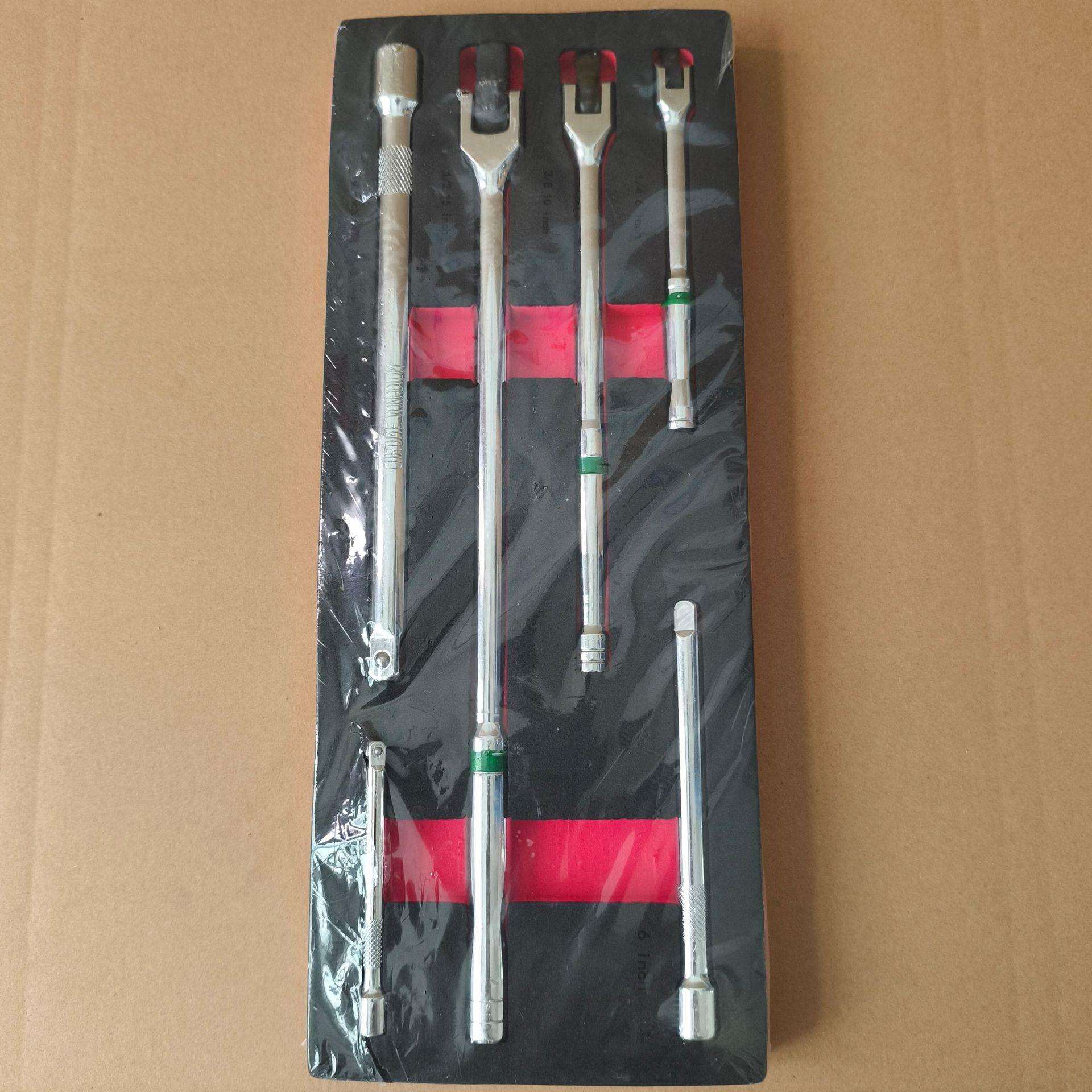 加长接杆延长加力杆1/2大飞3/8中1/4小号F杆活动转向手柄套筒扳手