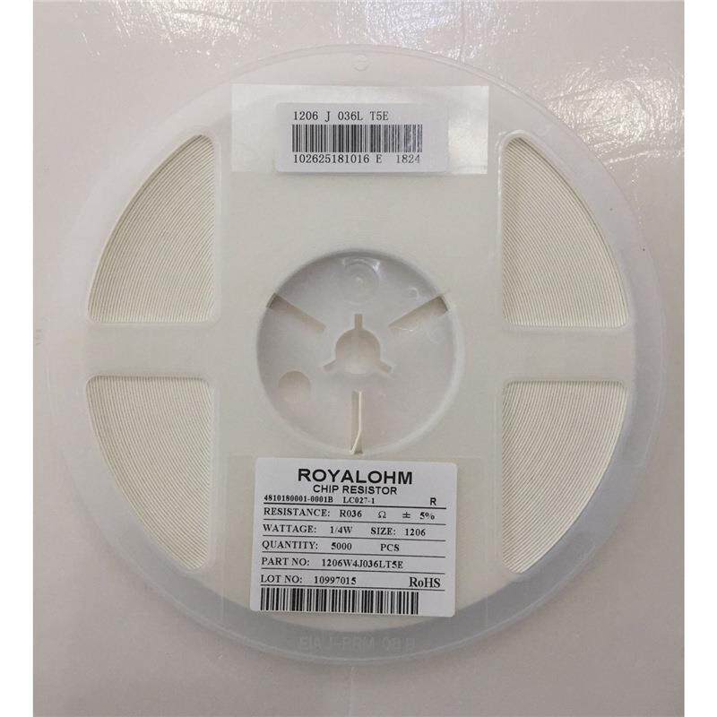1206贴片电阻5% 1% 0.18R 0.22R 0.36R 0.47R 0.51R 0.68R 0.82R