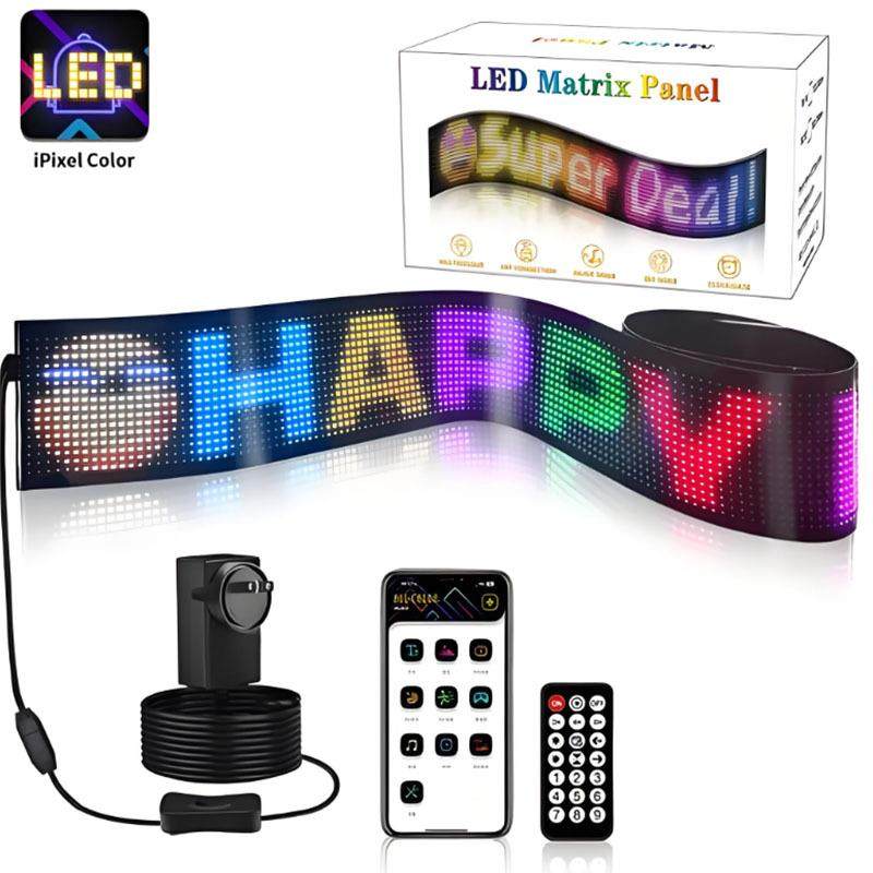 跨境亚马逊车载LED柔性屏贴膜屏骑车后窗屏防水全彩电子屏异型屏,农机/农具/农膜,其它农用工具,淘宝优惠券,粉丝福利购,淘宝优惠卷