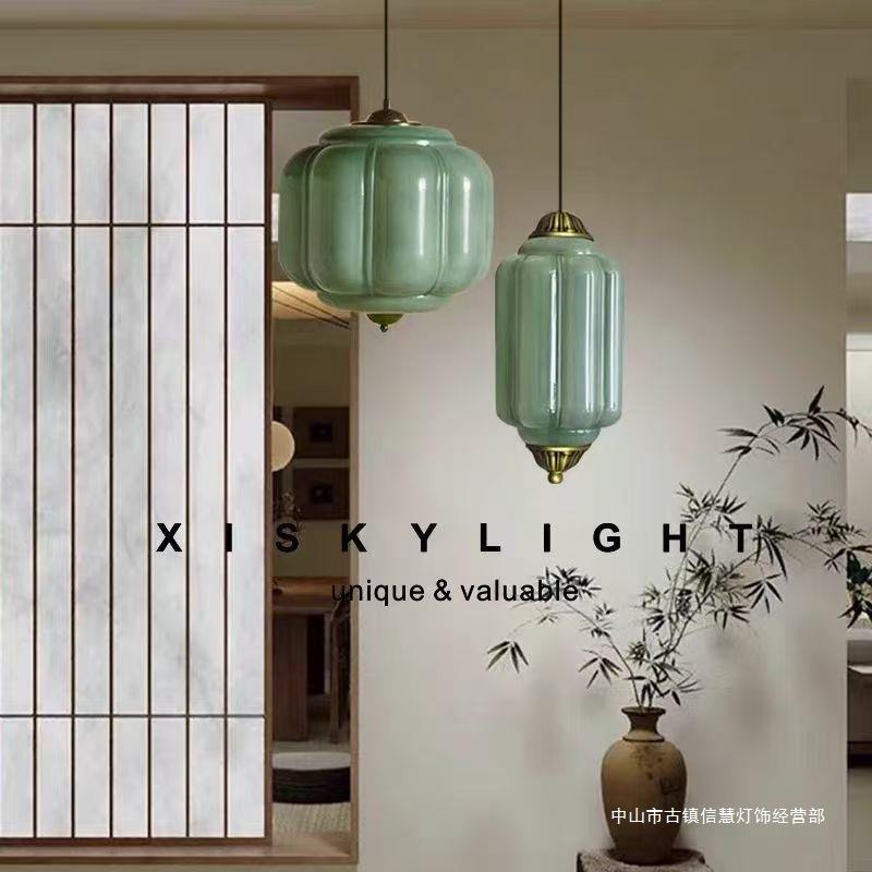 法式卧室床头吊灯复古轻奢吧台酒店过道装饰灯穆拉诺中山灯具