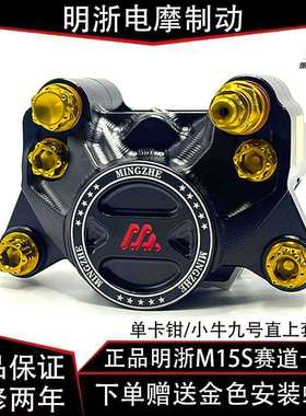 赛道m15s螃蟹对二卡钳碟刹车套装小牛普通车型通用