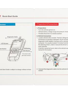 元征LAUNCH X431 Creader /CR3001 OBD II全功能读码卡海外英文版