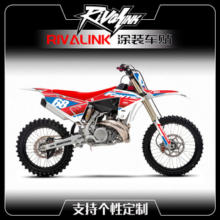 适用于24款FANTIC XE300摩托车贴花全车版画贴膜个性定制贴膜版花
