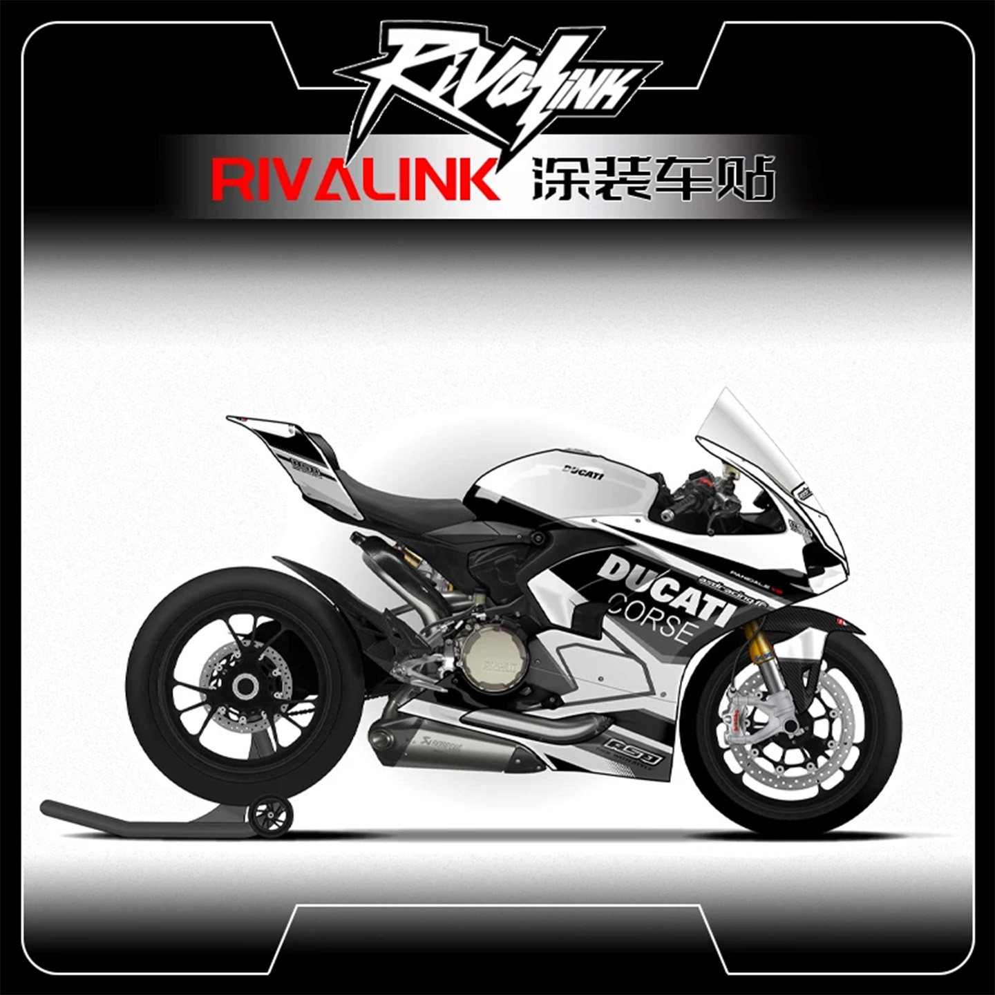 杜卡迪V22020-2023贴花贴膜定制