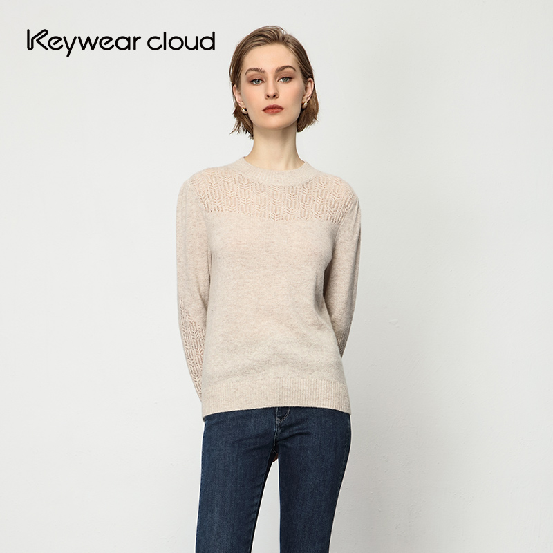 长袖针织衫KeyWear轻法风