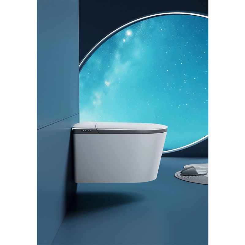 壁挂式智能马桶全自动家用入墙式坐便器悬挂带水箱挂墙式墙排,家装主材,壁挂式智能坐便器,淘宝优惠券,粉丝福利购,淘宝优惠卷