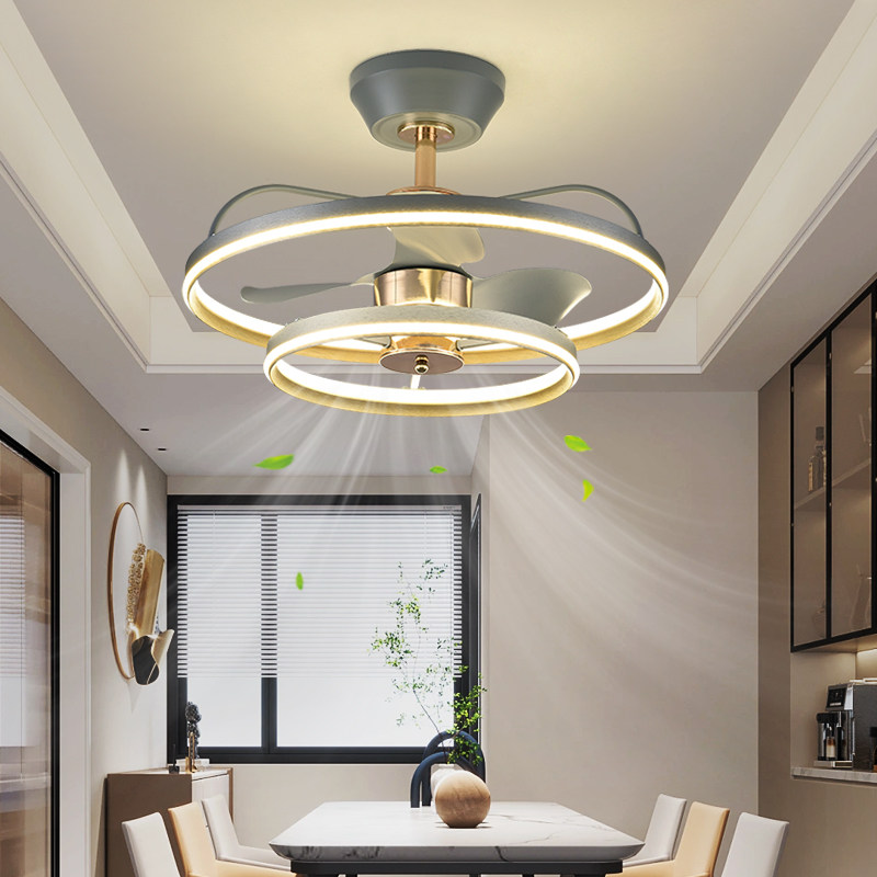 风扇灯吊扇灯客厅餐厅现代轻奢家用吊灯带电风扇一体饭厅风扇吊灯,家装灯饰光源,风扇灯,淘宝优惠券,粉丝福利购,淘宝优惠卷