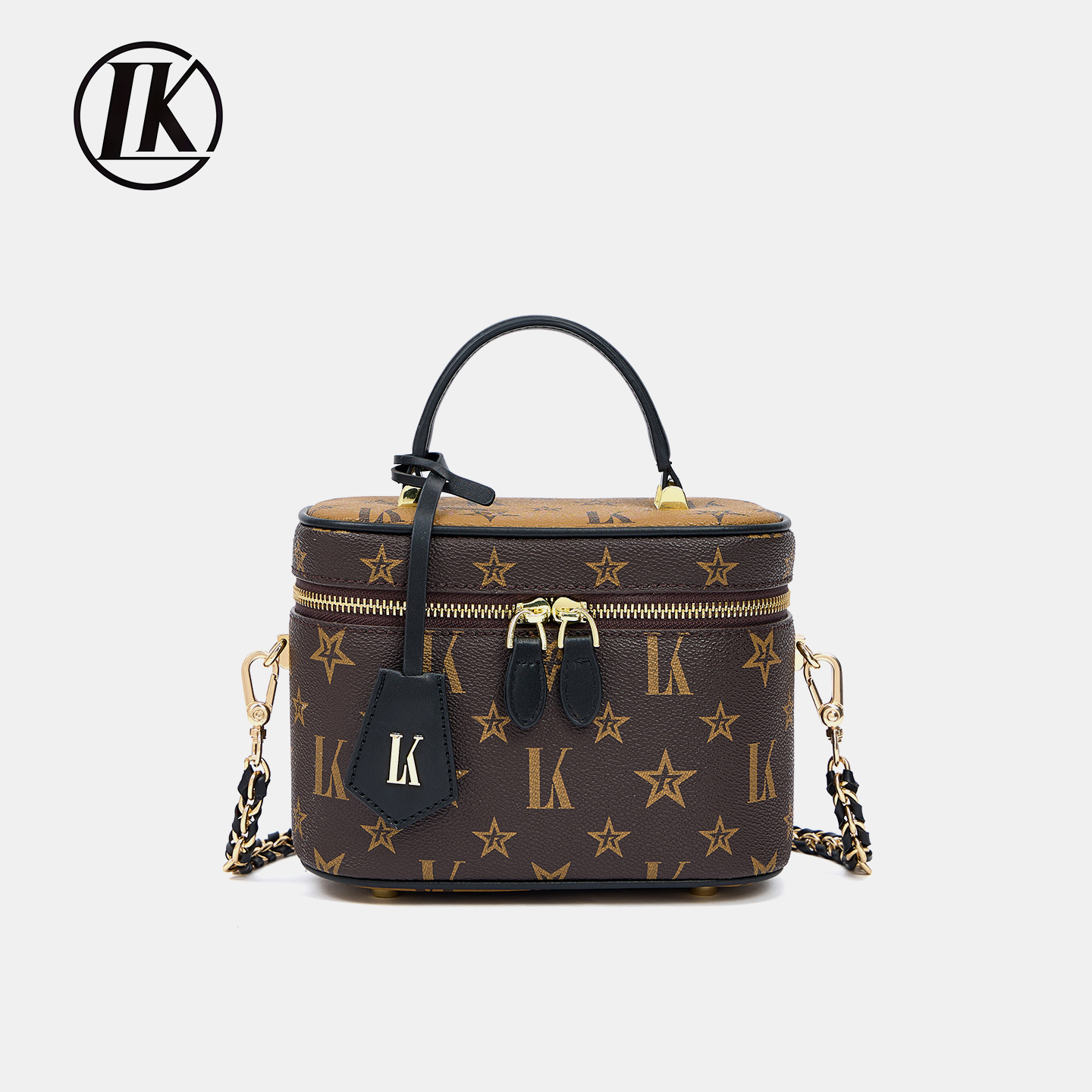 LK轻奢星星盒子包手提斜挎新款