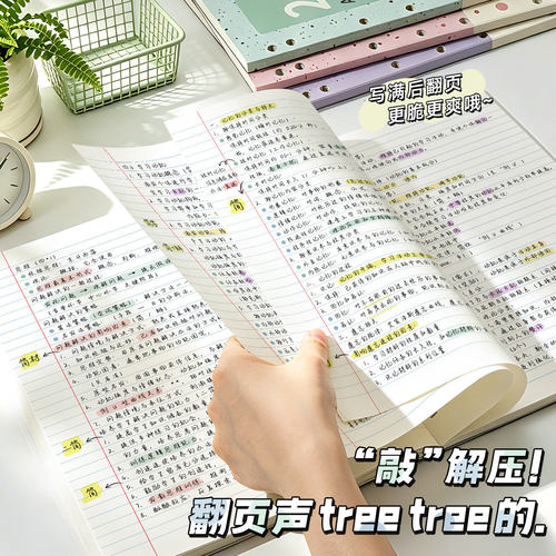 a3拍纸本思维导图草稿纸大尺寸专用纸试卷型加厚空白横线分区美式易撕考研考公英语背单词演算本超大纸张卷纸