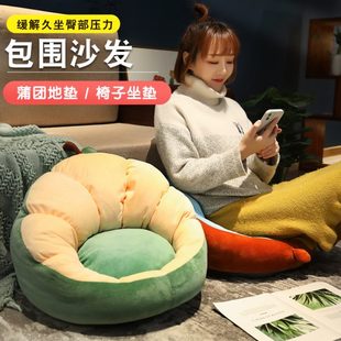 坐垫网红厚 飘窗垫窗台垫轻奢毛绒榻榻米垫子卧室阳台简约现代四季