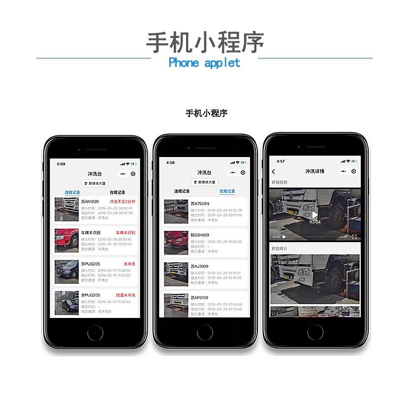 拍慧工地车未冲洗抓系统辆识别车车辆冲洗智辆管理平台