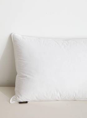 双纯色鸭绒羽枕用羽绒枕芯人绒羽绒MYH家枕头