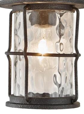 欧式户别外壁灯防水玻复古别墅围璃墙花园室外走大廊过道门墅FUY