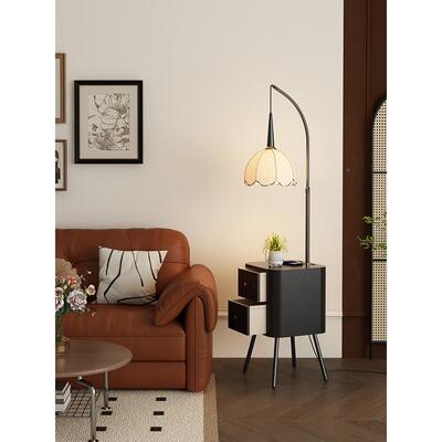 UHS-tb-9205新款落地灯卧发室床头柜一台灯中2古风客厅沙旁边体几