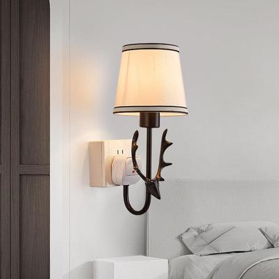 插电式床178头壁卧室柔光氛围灯现代简夜睡眠约台灯直插款喂奶小