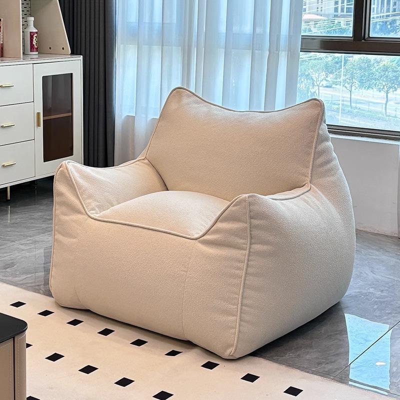 阳台懒人沙可躺可睡袋发榻榻豆米小户型客厅单小沙发休人闲VCT懒