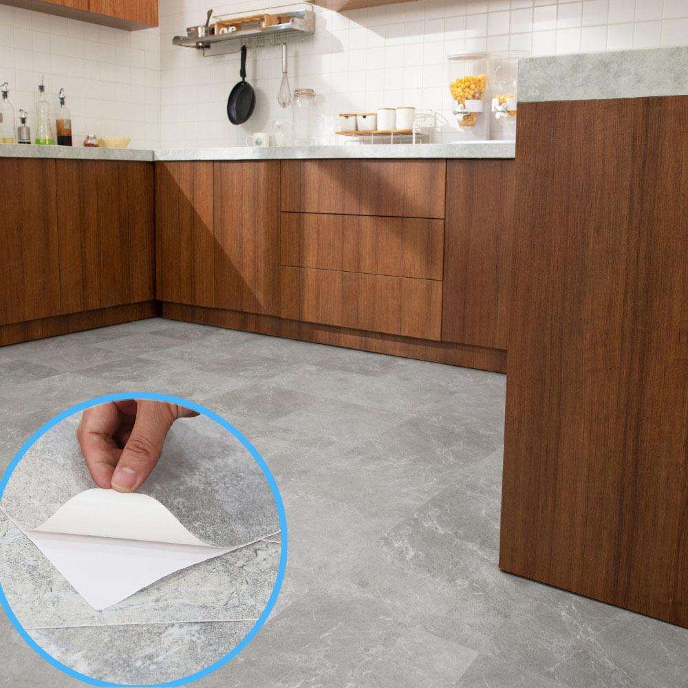 新GSA款PV隔C大理石地板贴耐磨音）厨客厅房阳台卧（室