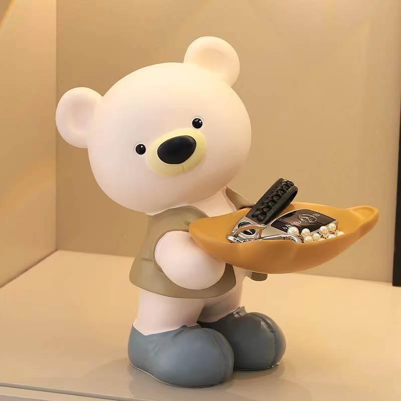 入户玄关钥门匙收摆件奢网红轻高颜值客厅家BCWyCka3居装纳饰品